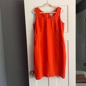 Jessica London orange sheath dress